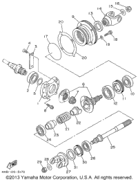 Middle Drive Gear