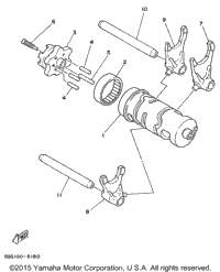 Shift Cam - Shift Fork