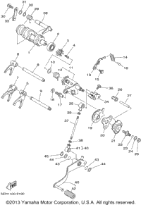 Shift Cam Fork