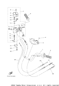 Steering Handle Cable