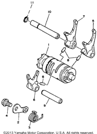 Shift Cam Fork