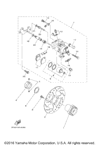 Rear Brake Caliper