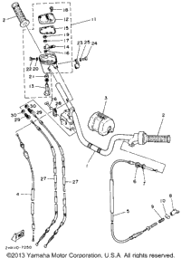 Handlebar - Cable