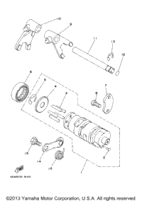 Shift Cam Fork