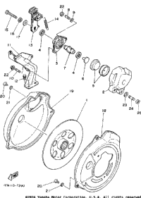 Rear Brake Caliper