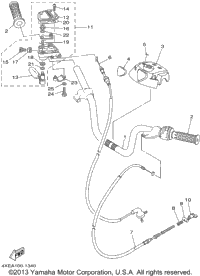 Steering Handle Cable