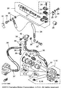 Front Brake Caliper