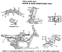 Taillight Kit (Maine And New Hampshire Only)