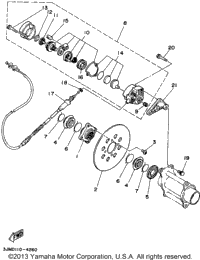 Rear Brake Caliper