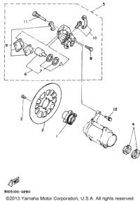 Rear Brake Caliper