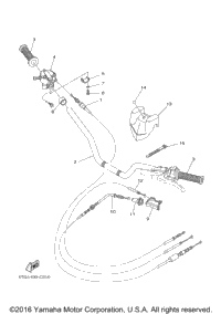Steering Handle Cable