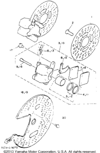 Front Brake Caliper