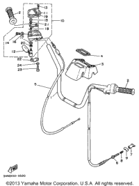 Steering Handle Cable