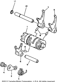 Shift Cam Fork