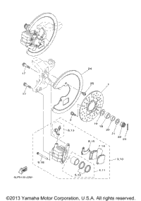 Front Brake Caliper
