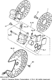 Front Brake Caliper