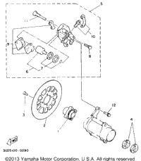 Rear Brake Caliper