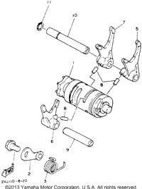 Shift Cam Fork