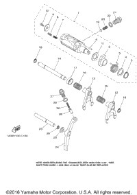 Shift Cam Fork