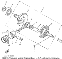 Crankshaft - Piston