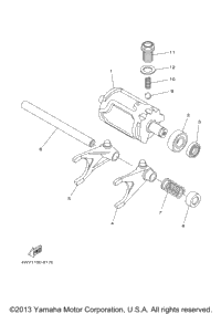 Shift Cam Fork