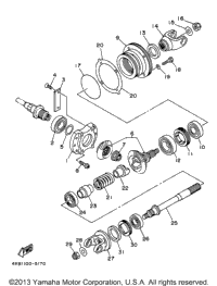 Middle Drive Gear