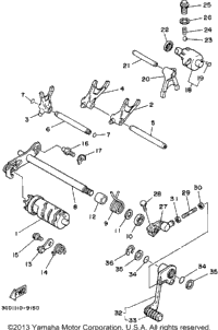 Shift Cam-Fork