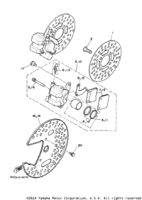Front Brake Caliper