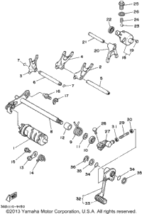 Shift Cam Fork