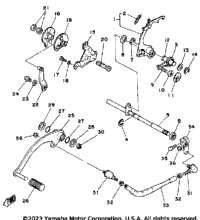 Shift Shaft - Pedal Yt125h