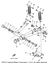 Swing Arm - Rear Shocks