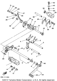Shift Cam - Shift Fork
