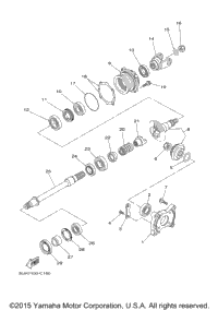 Middle Drive Gear