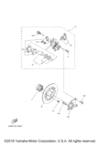 Rear Brake Caliper