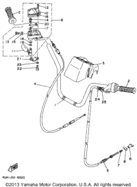 Steering Handle Cable