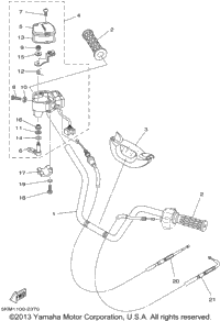 Steering Handle Cable