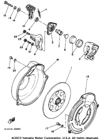 Rear Brake Caliper