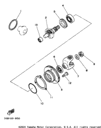 Middle Drive Gear