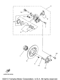 Rear Brake Caliper