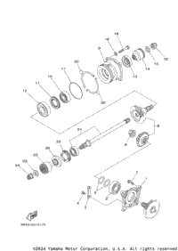 Middle Drive Gear