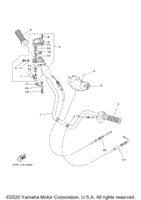 Steering Handle Cable