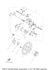 Rear Brake Caliper