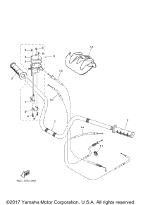 Steering Handle Cable