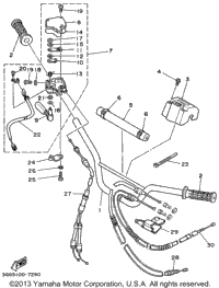 Steering Handle - Cable