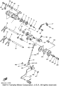 Shift Cam - Shift Fork