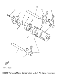 Shift Cam Shift Fork