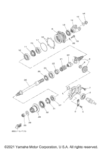 Middle Drive Gear