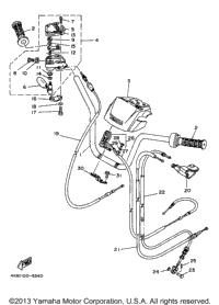 Steering Handle Cable