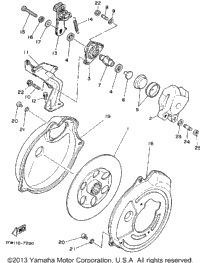 Rear Brake Caliper