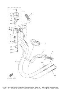 Steering Handle Cable